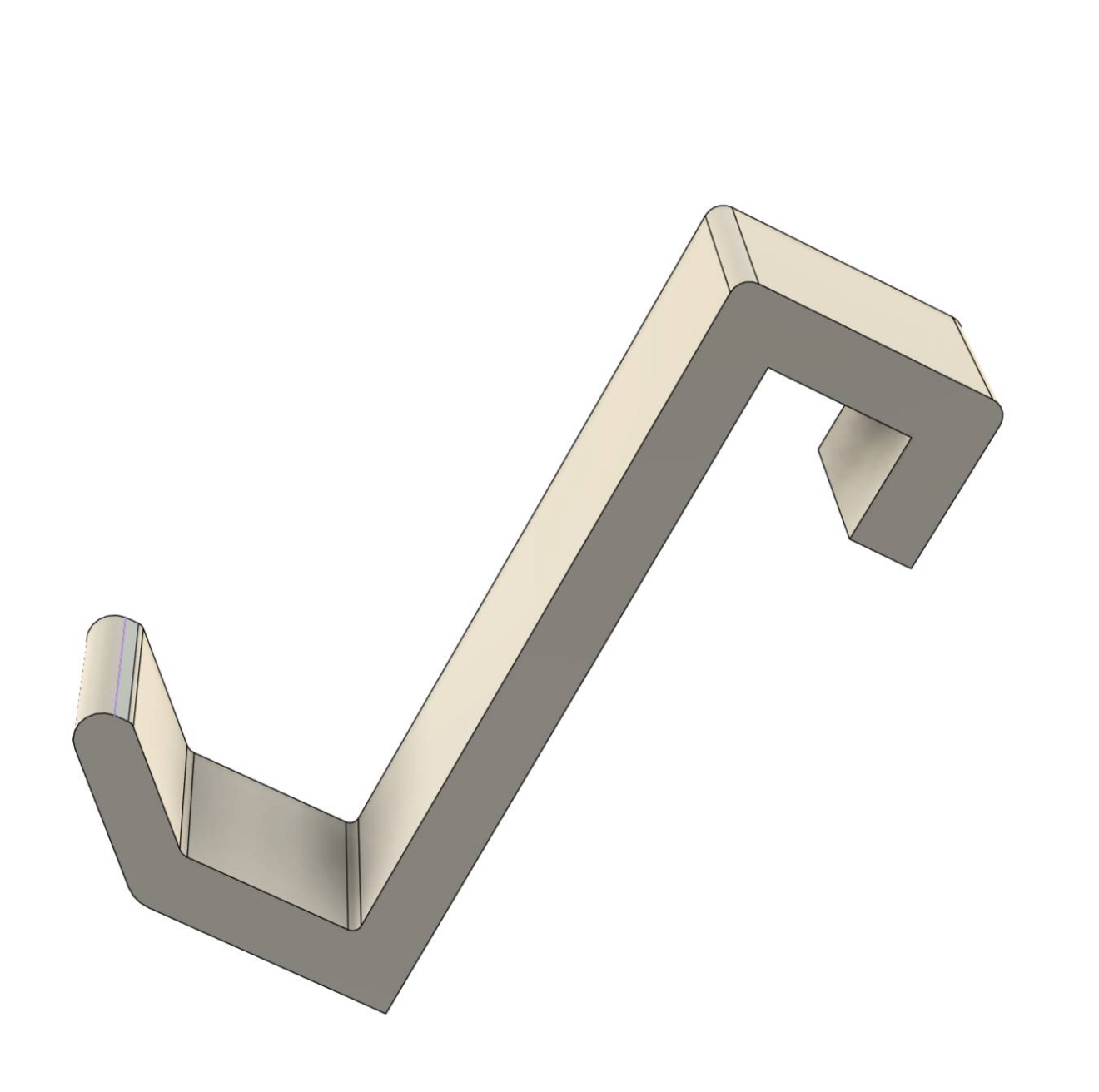 Shower towel hook