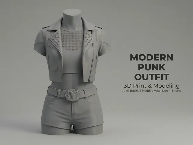 Punk Female Torso