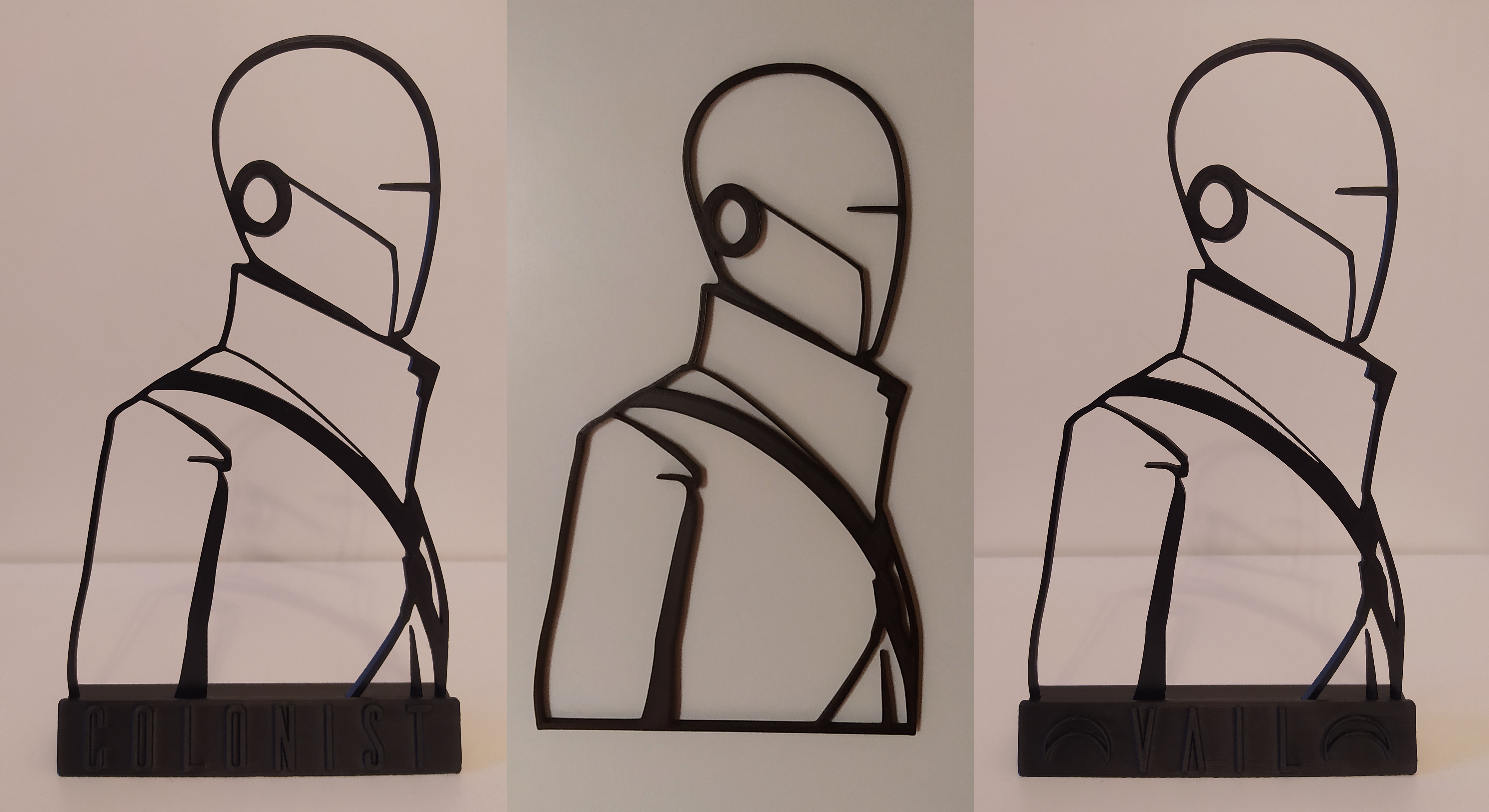 Colonist [VAIL] – 2D Art (Wall or Stand Display)