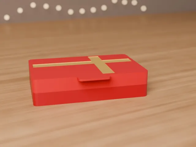 Gift Card Box - Print-in-Place Hinge, Snap Lid, No Supports
