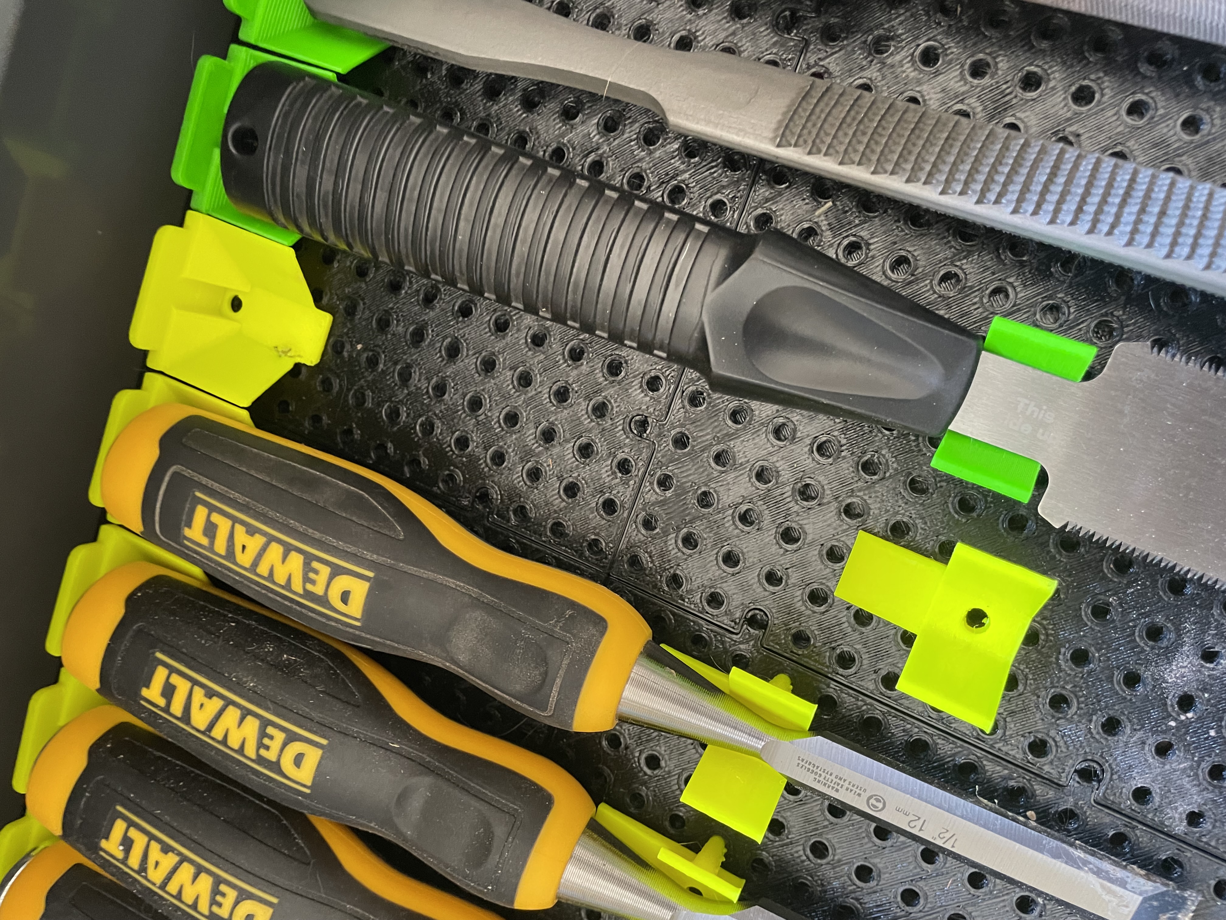 Tool Grid - Tool Handle and Tool Neck Holder