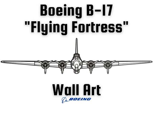 Boeing B-17 "Flying Fortress" Front Wall Art