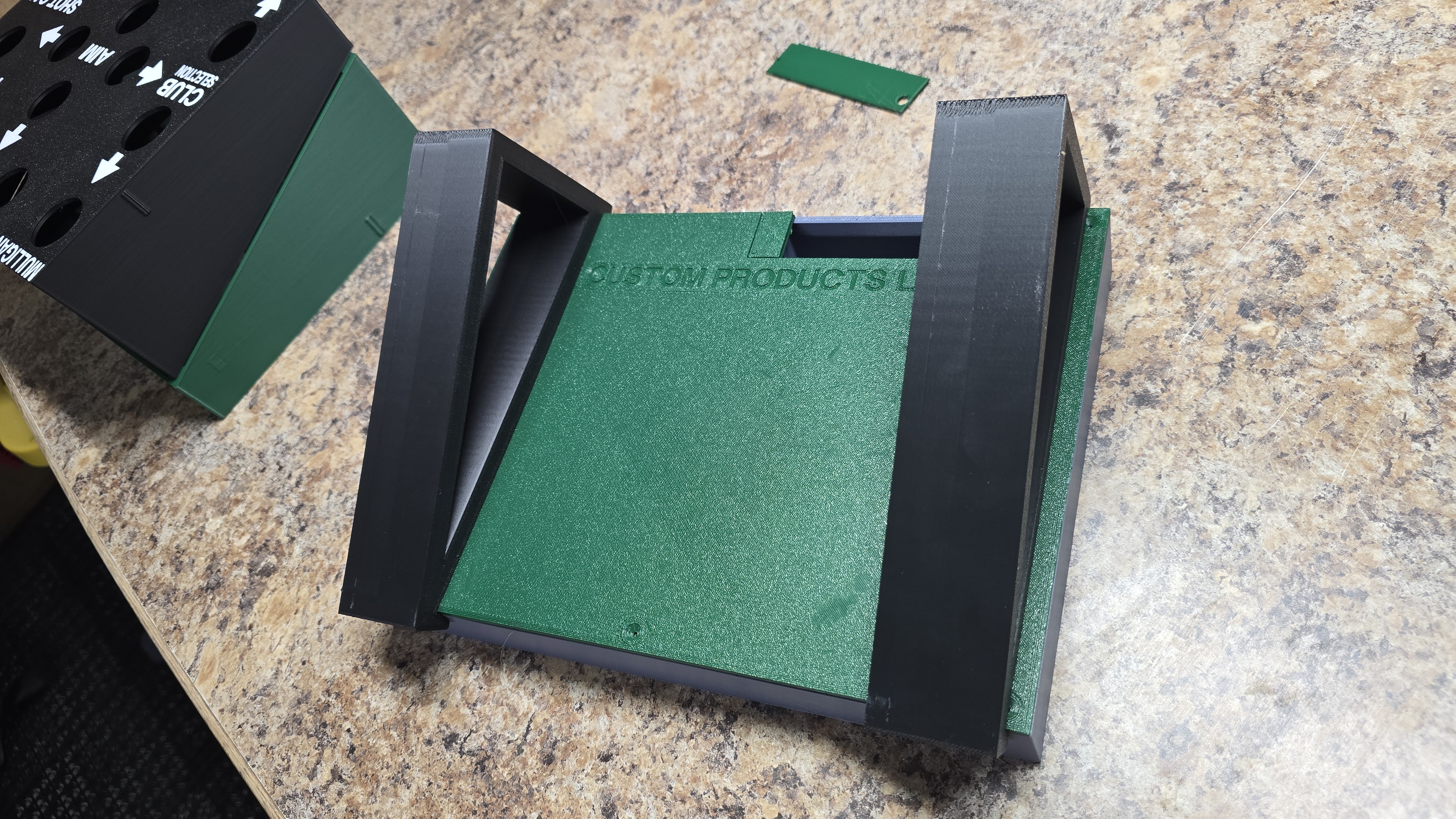 Control Box Stand – Snap‑On Angle Brackets