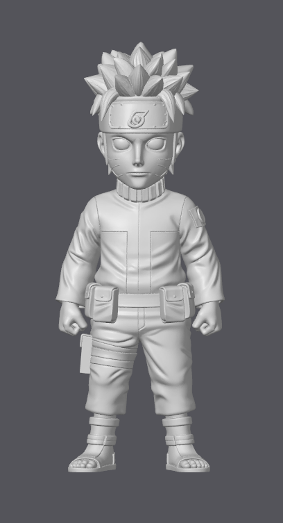 Naruto Uzumaki - Chibi Premium Collectible (Designed for Hand Painting)