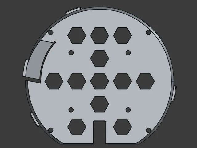 Mount backplate for Ubiquiti Unifi U7 Pro XG or XGS APs Mounting system