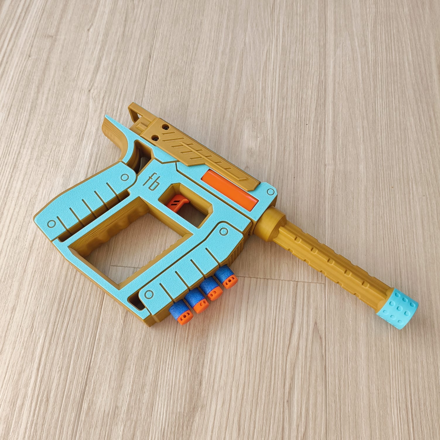 LZRD.X - Toy Dart Blaster compatbile with X-Shot Micro 2.0 Internals