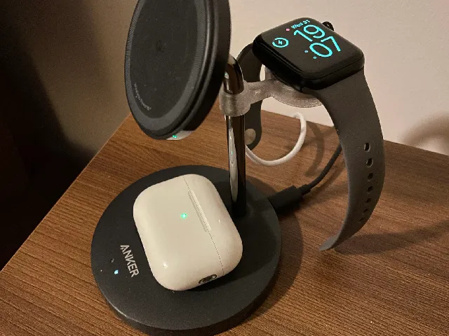 AppleWatch charger clip-on for 2-in-1 Anker charger