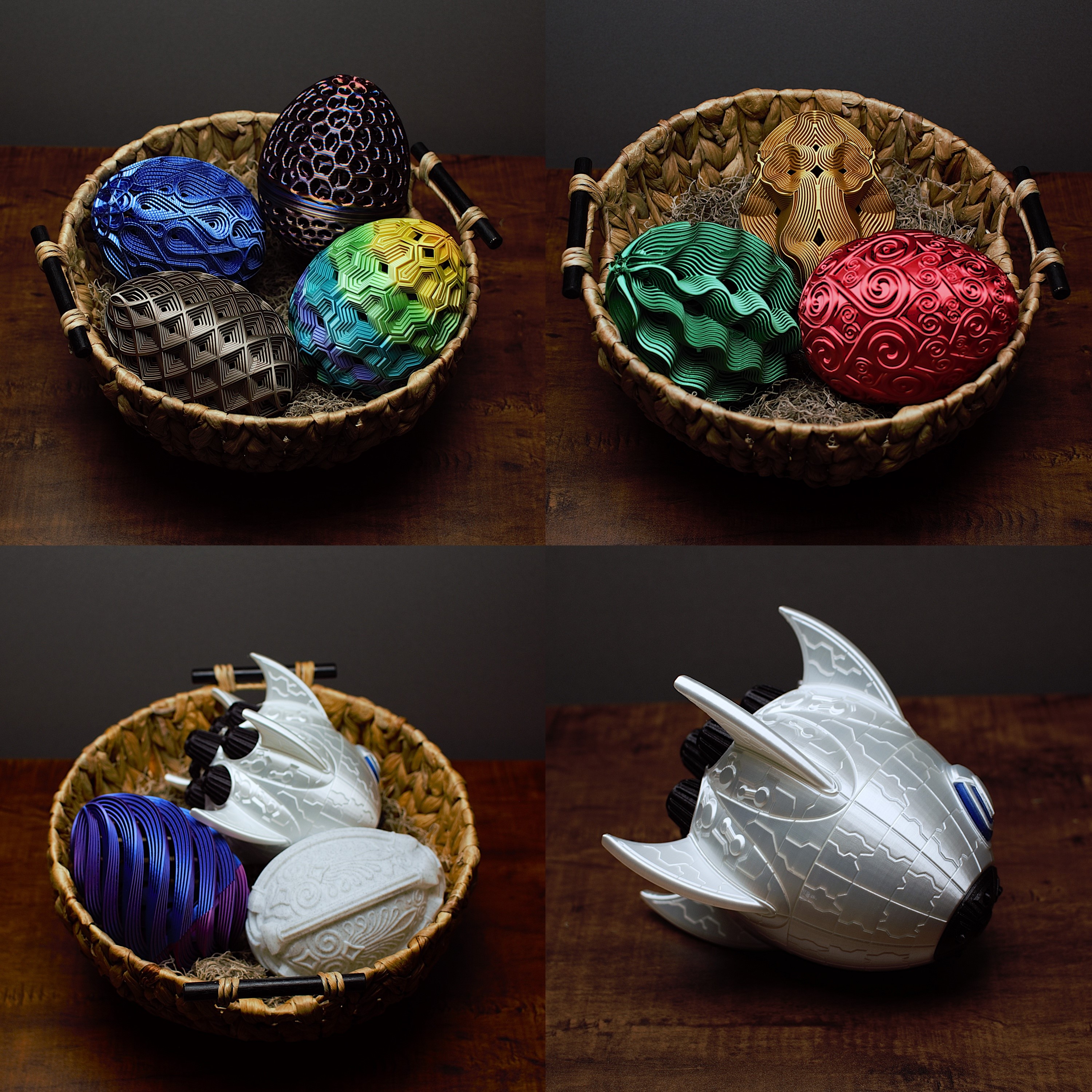 Miniatura 3 do modelo 3D Easter Egg Capsule Collection 2025