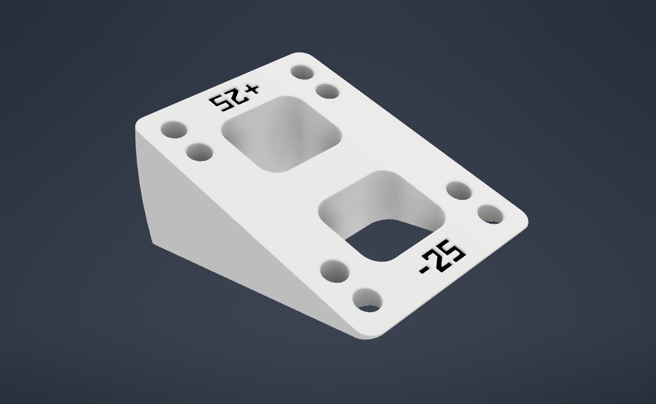 Longboard Truck Risers Caliber II, III, Randal RII