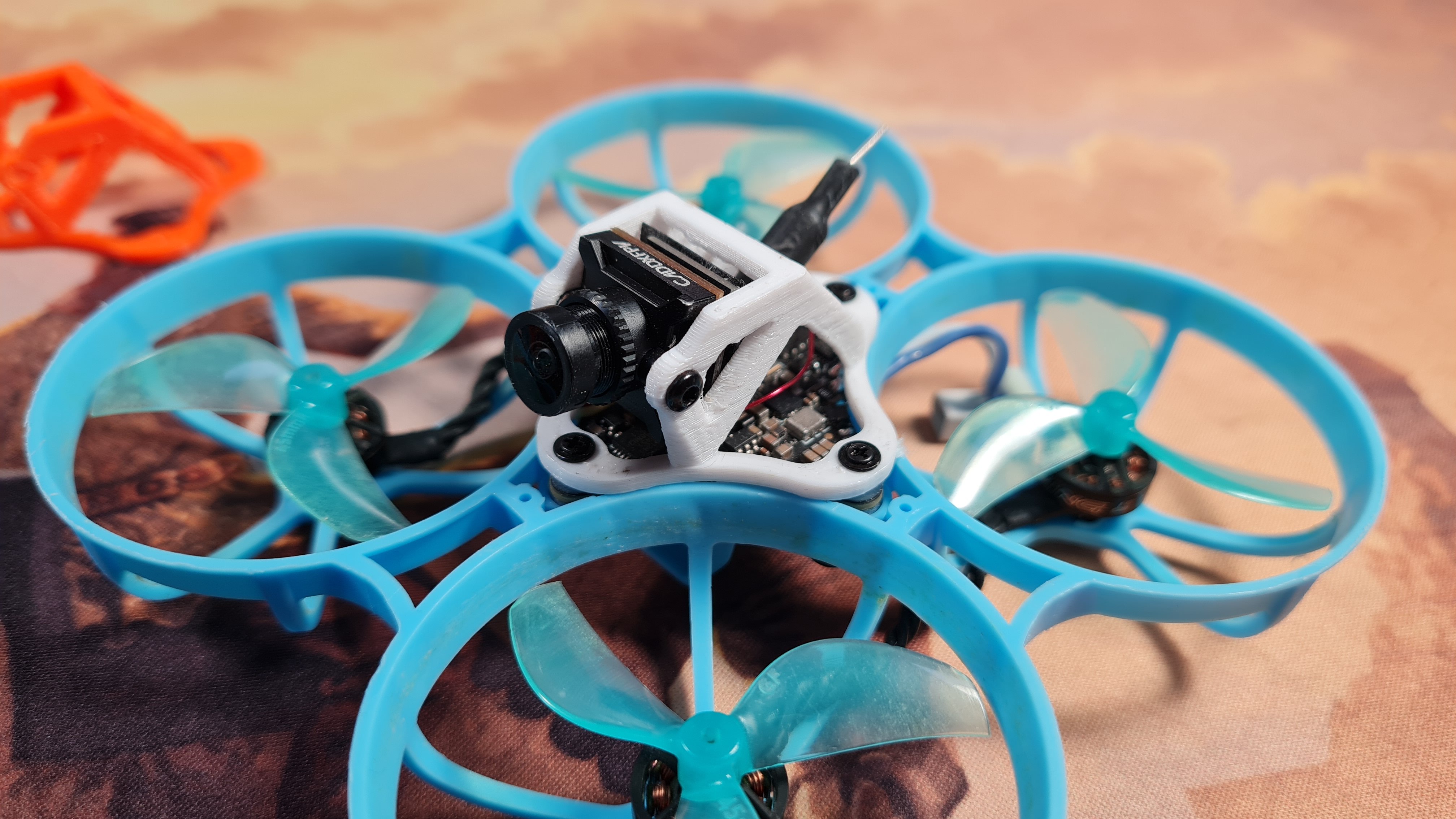 Tinywhoop canopy for nano sized cameras