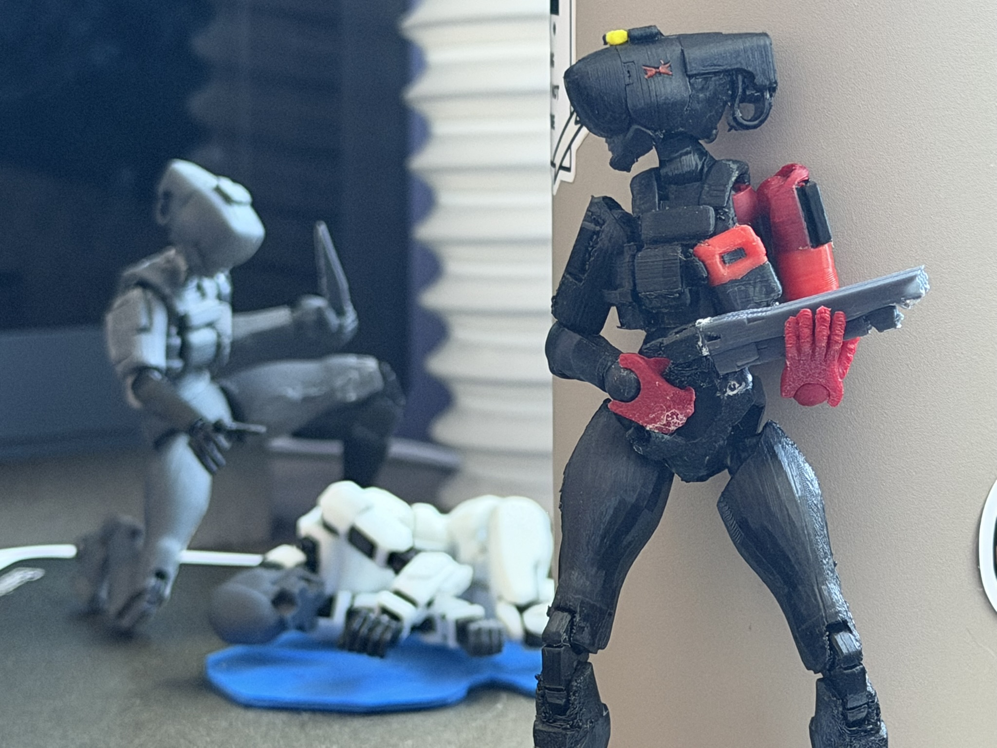 Blackbird // Recon - Printable Jointed Figure (Carbon 13)