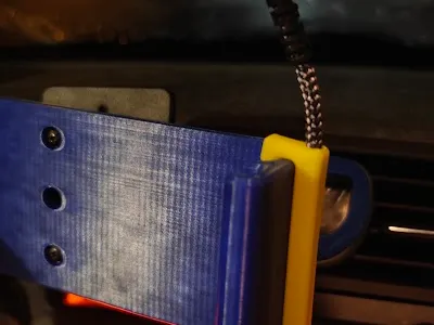 Cable Keeper for bespoke Cell Phone Car Mount