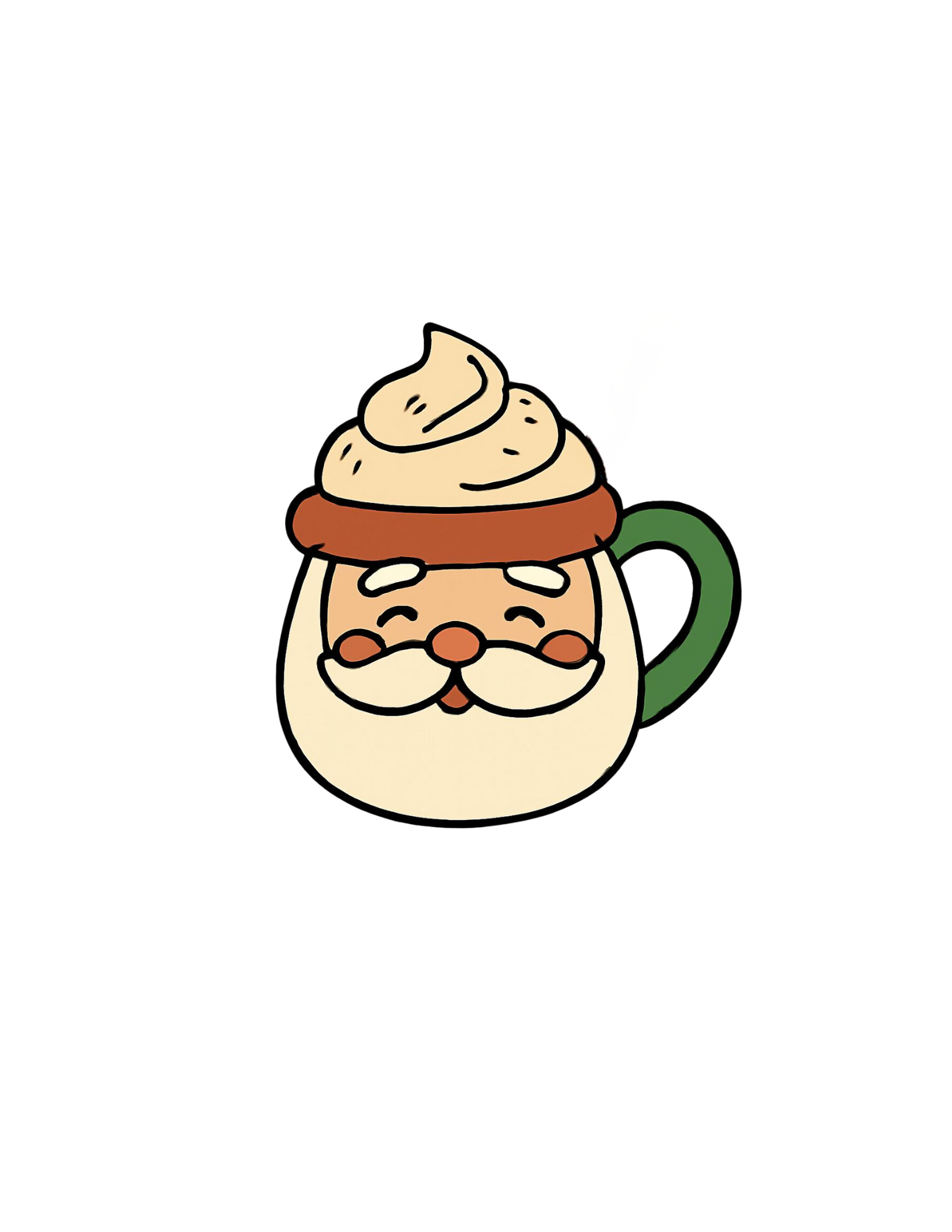 Santa Mug Cookie Cutter