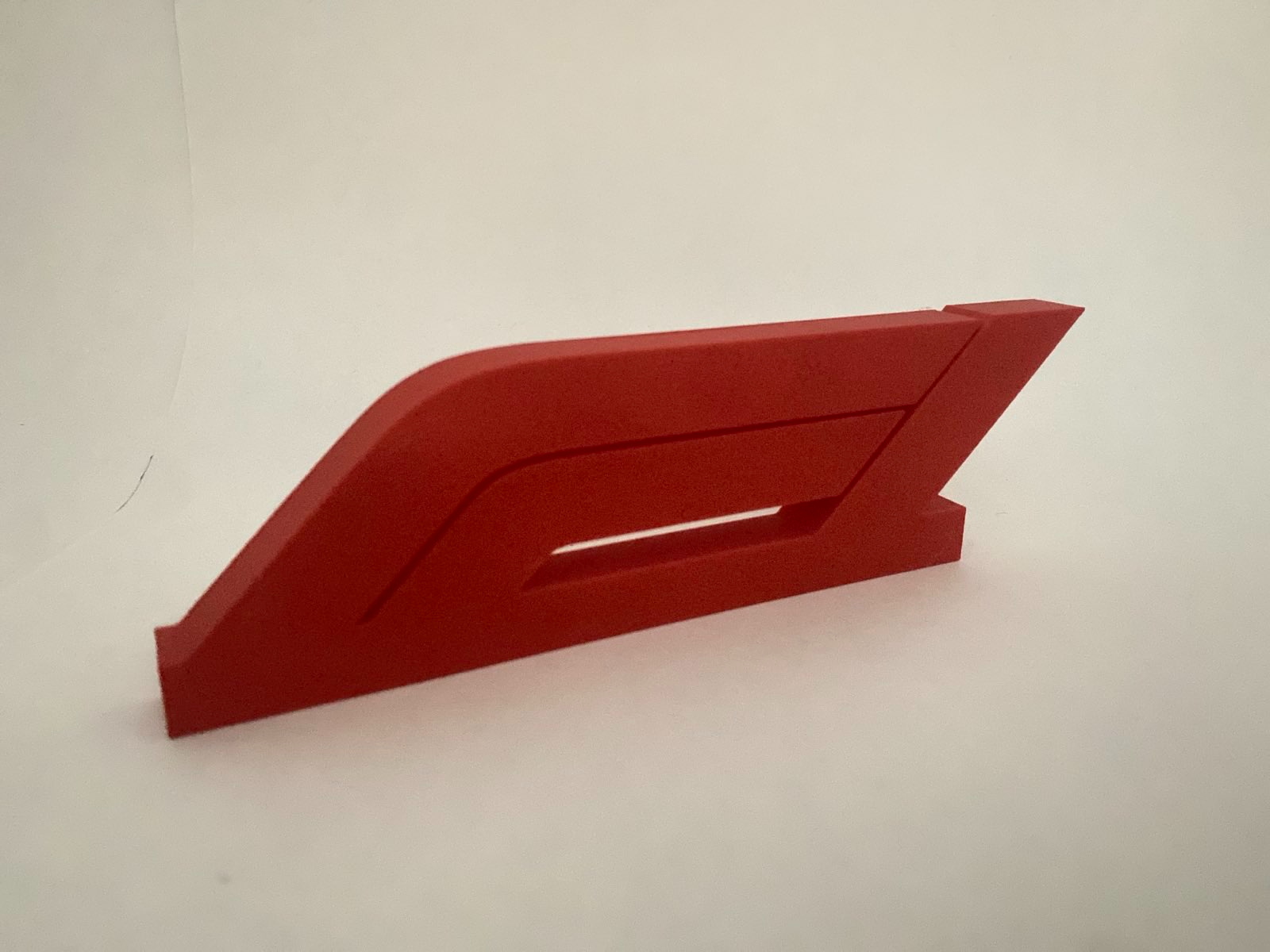 F1 logo with stand PRINT IN PLACE