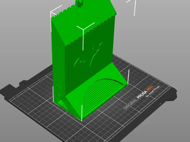 Bat house with landing pad