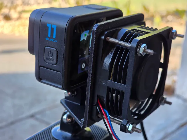GoPro Fan Mounting System | 20mm to 60mm Fans