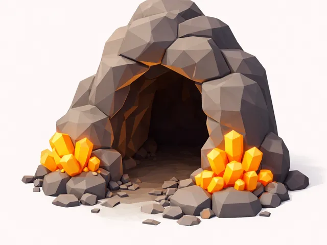 Low Poly Cave Entrance