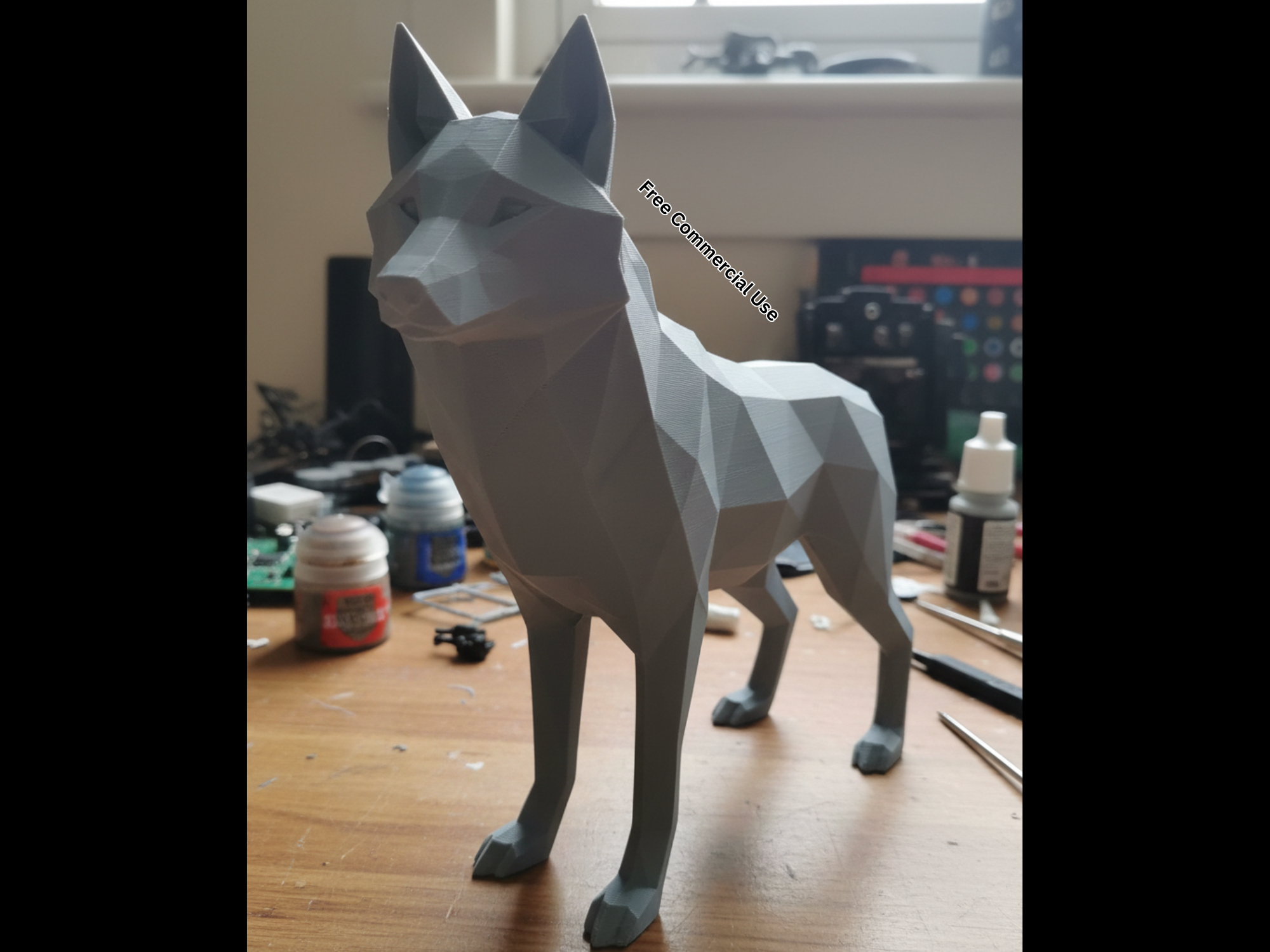 Low Poly Wolf