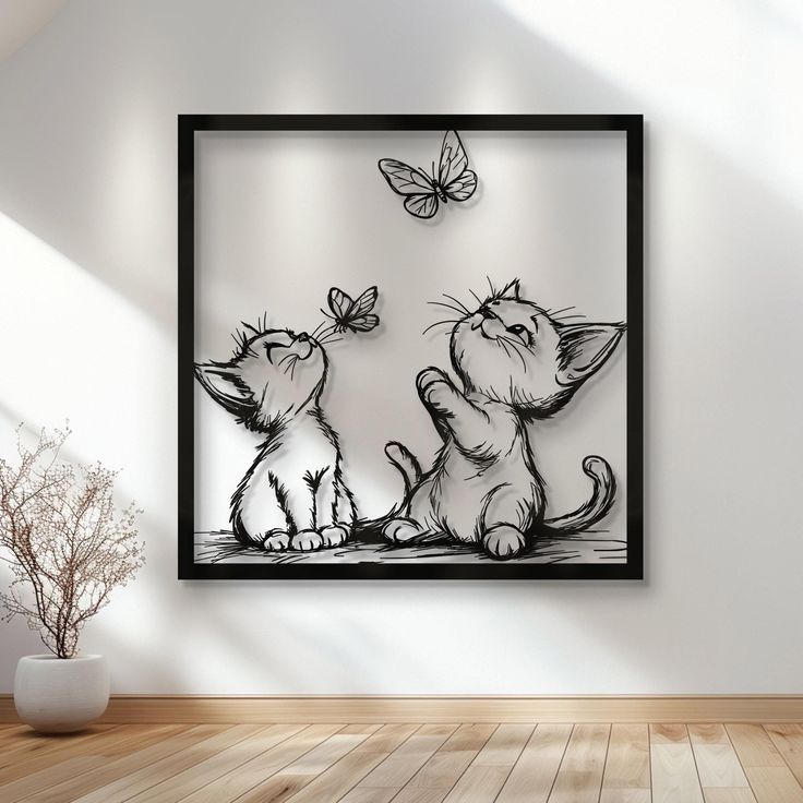 WallArt Cats 005