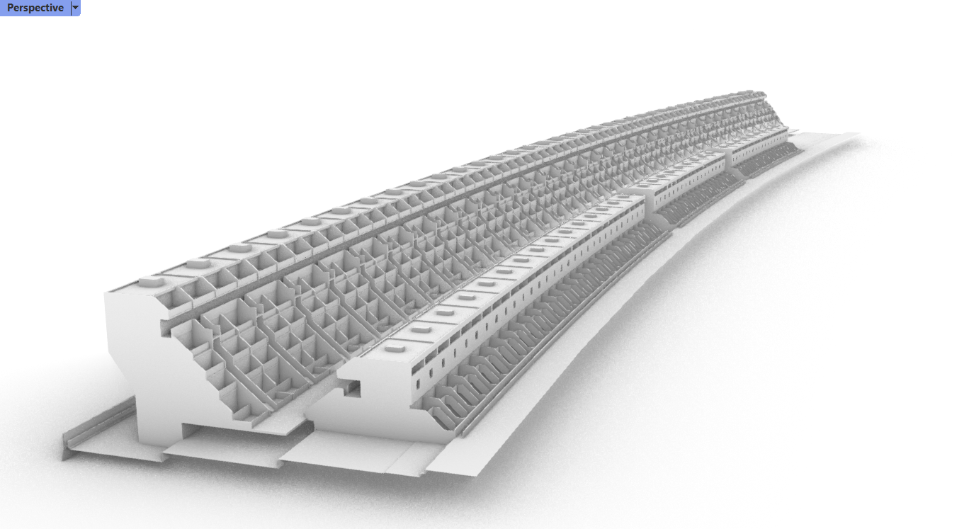 Alexandra Road Estate 3d model