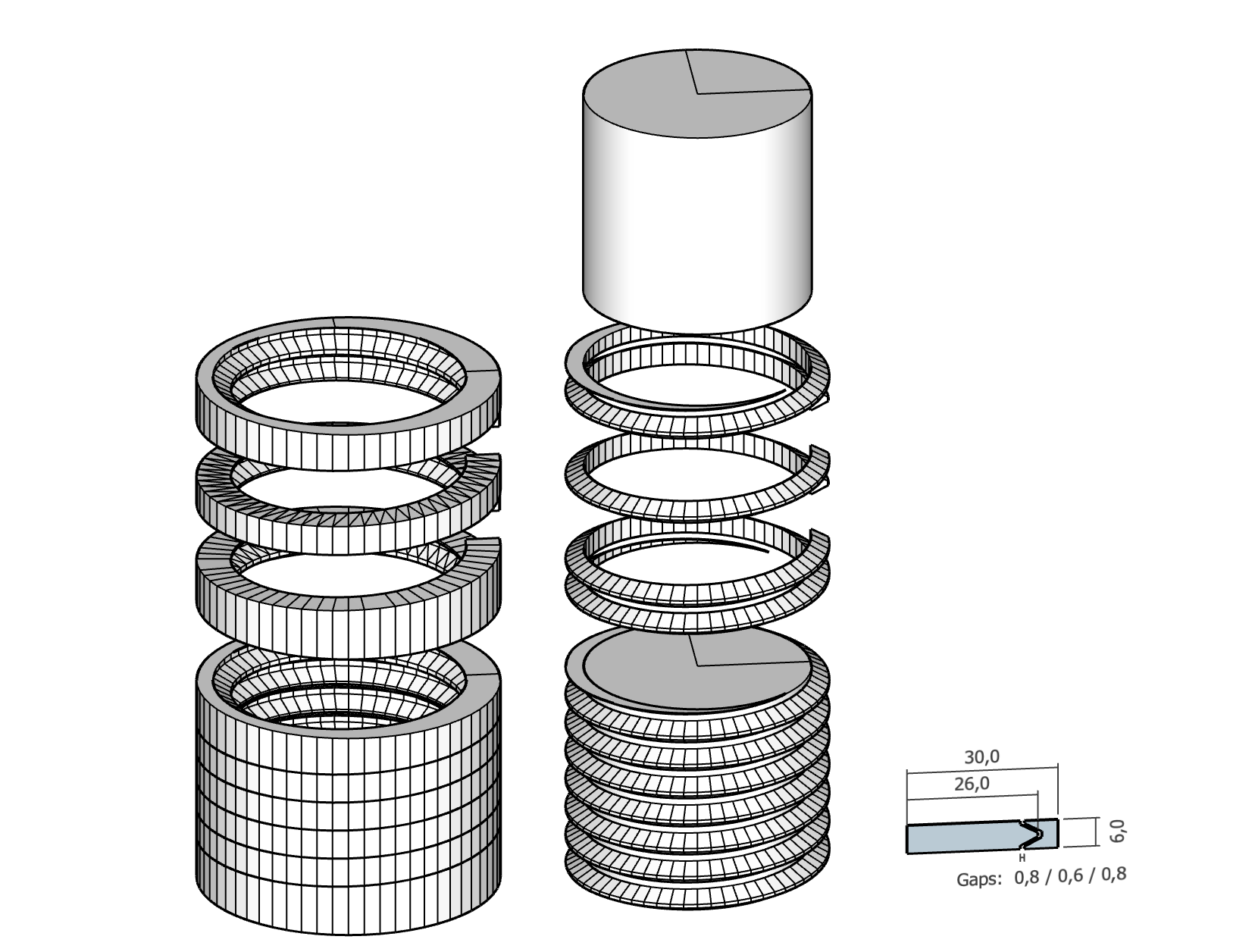 Thread for Nuts and Bolts