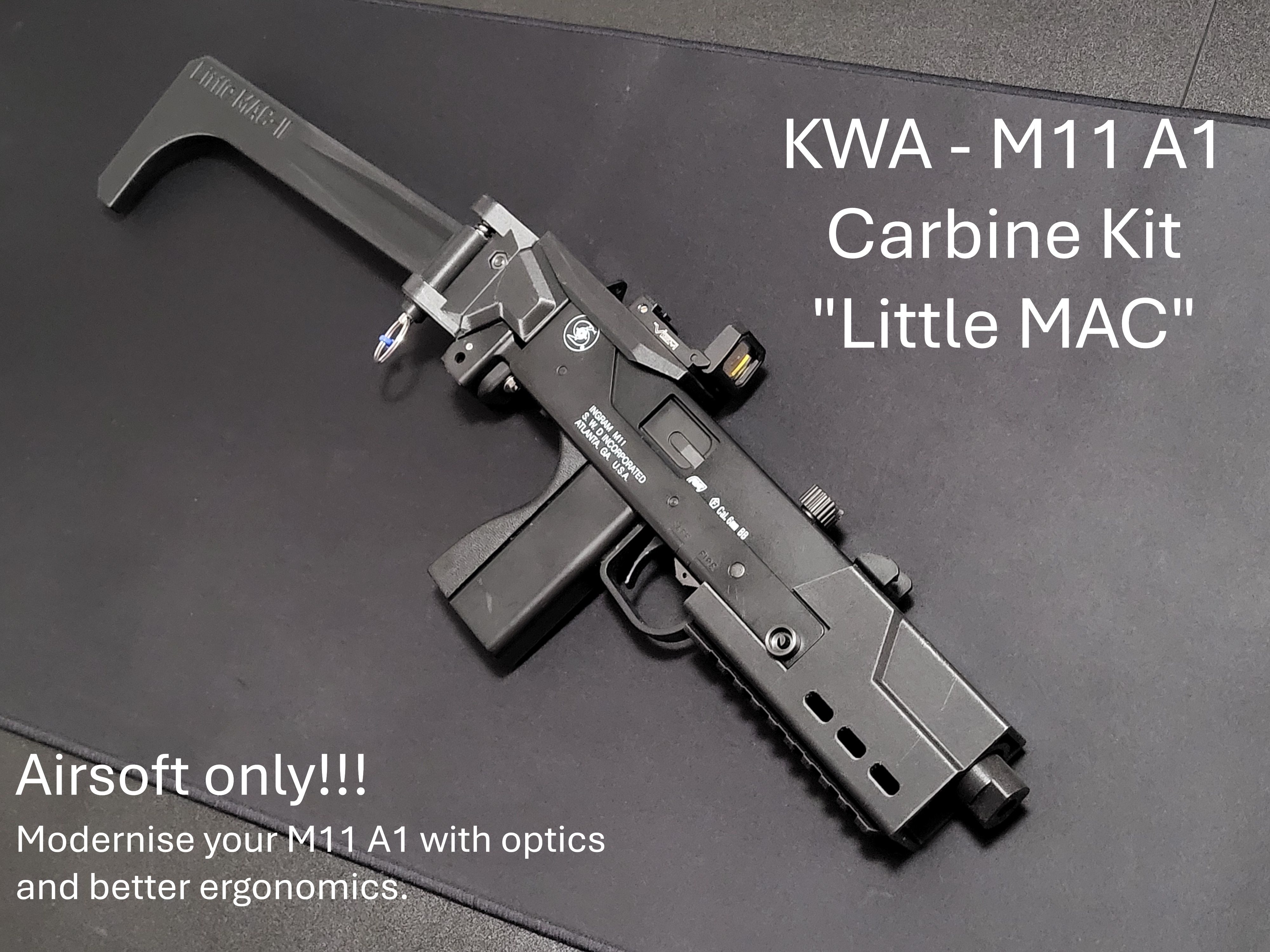 KWA - M11A1 - "Little MAC" Carbine Kit - Airsoft - Free Download