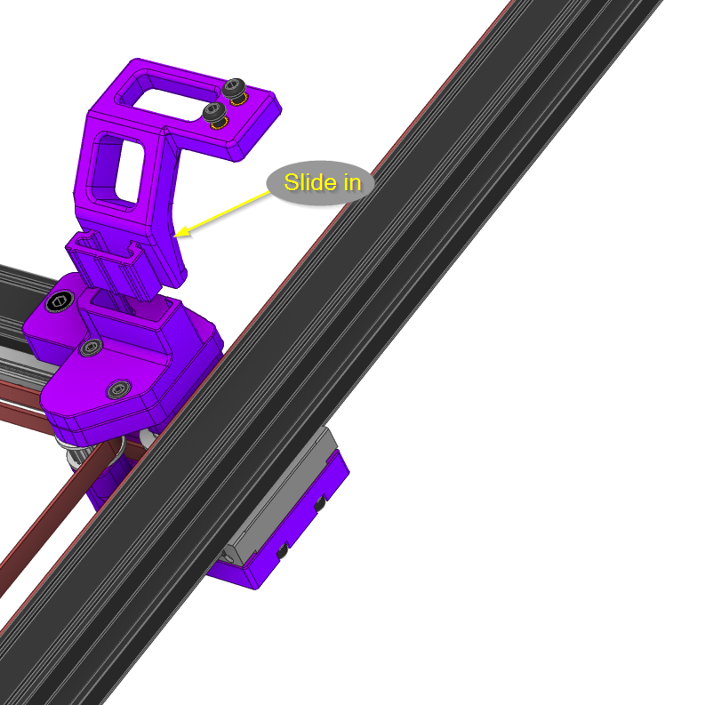 Sovol SV08 MAX Gantry V2 (NEMA17, Double Shear) by Nadir @ CN3D ...