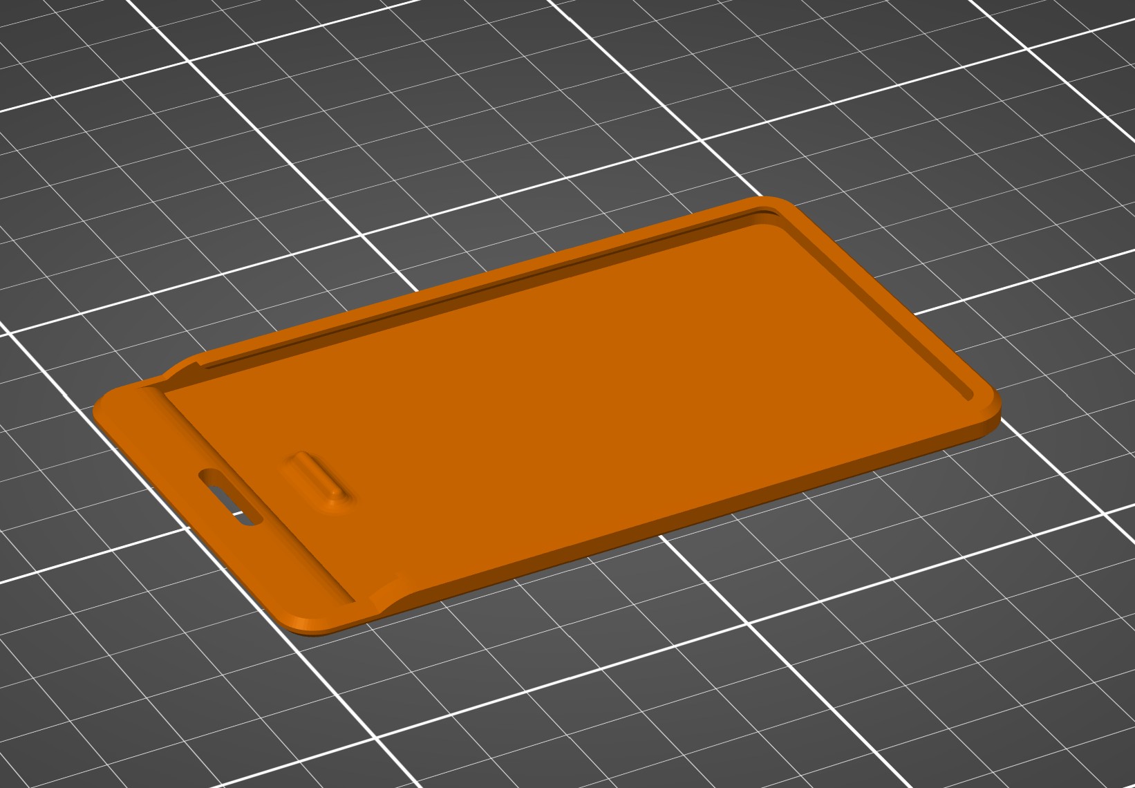 Badge Card Holder - Button Strap