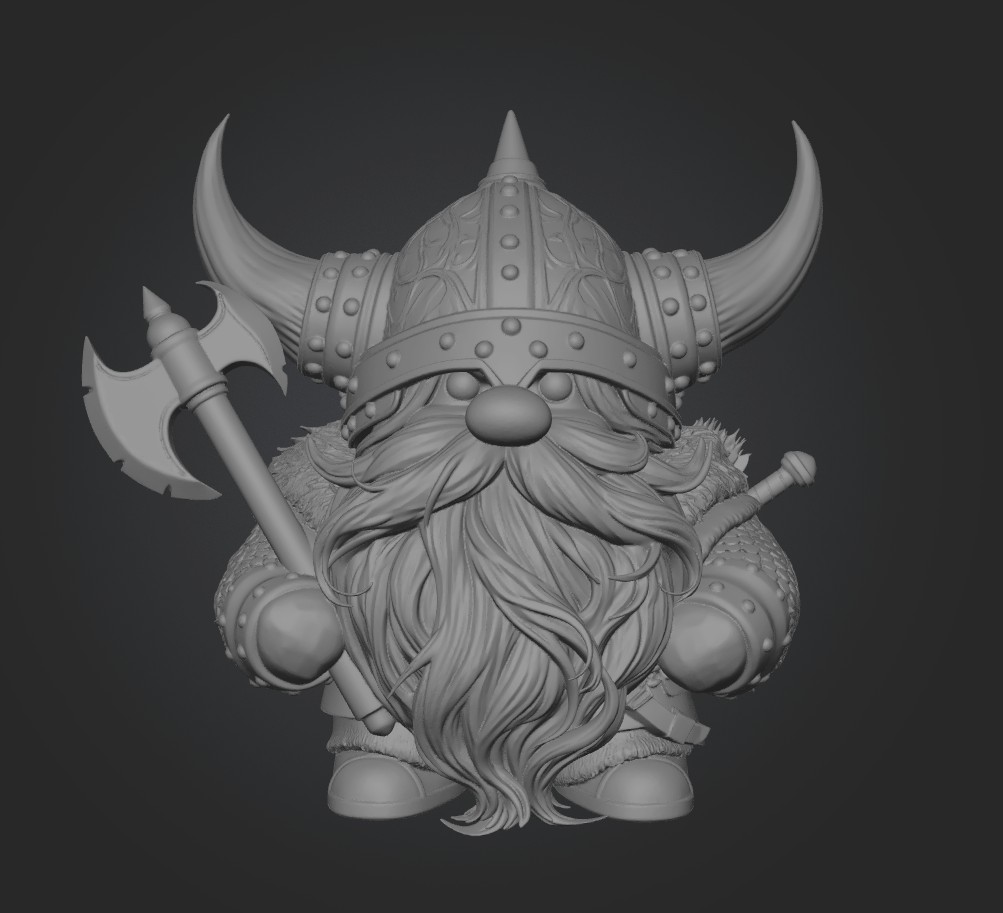 Horned Dwarf Warrior