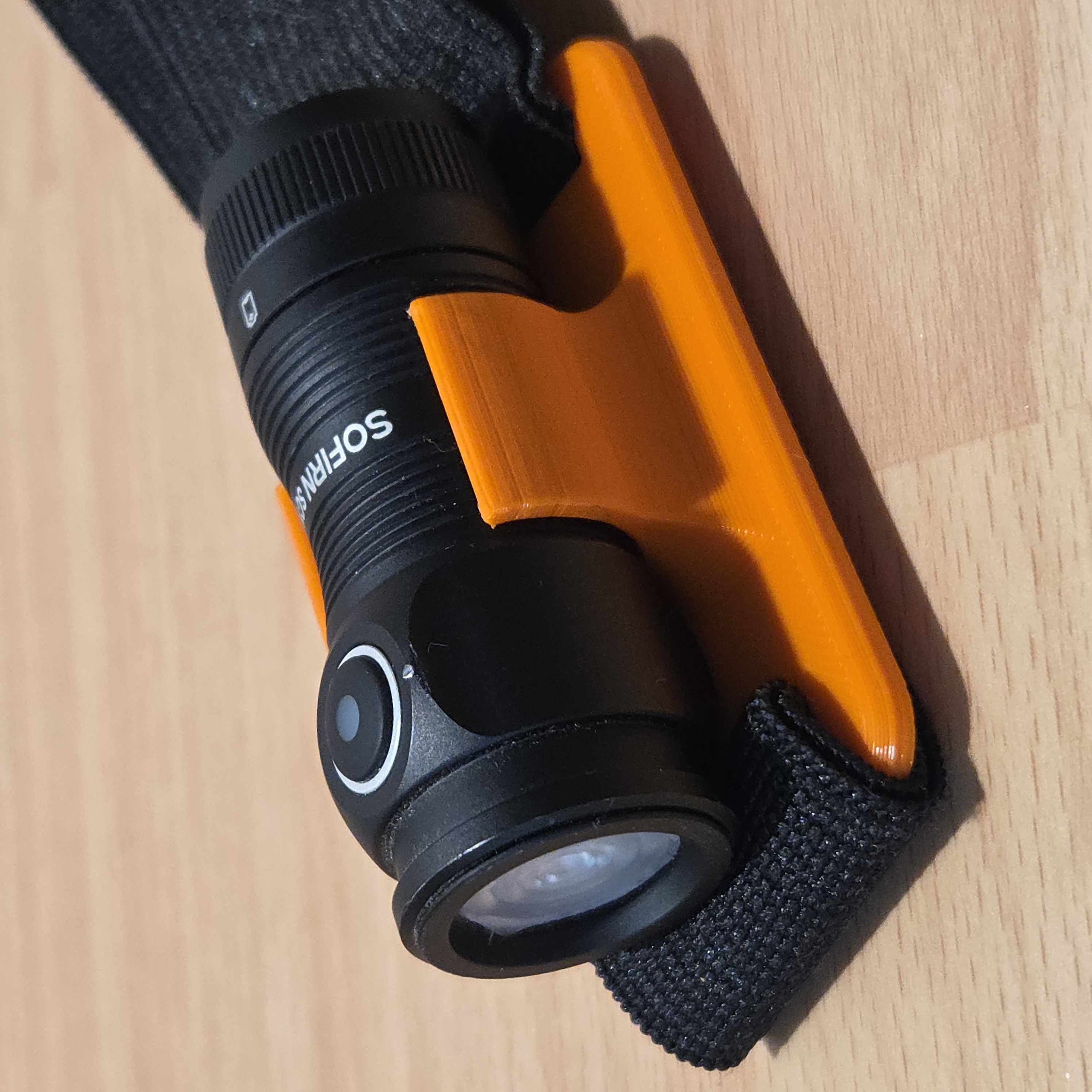 Sofirn SC13 holder for head lamp