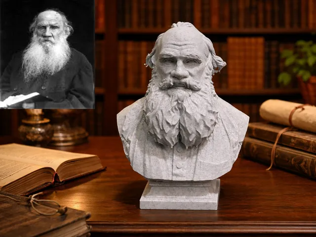 Lev (Léon) Nikolaïevitch Tolstoï — Bust