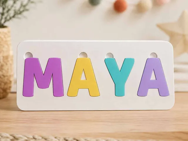 Name Puzzle - MAYA