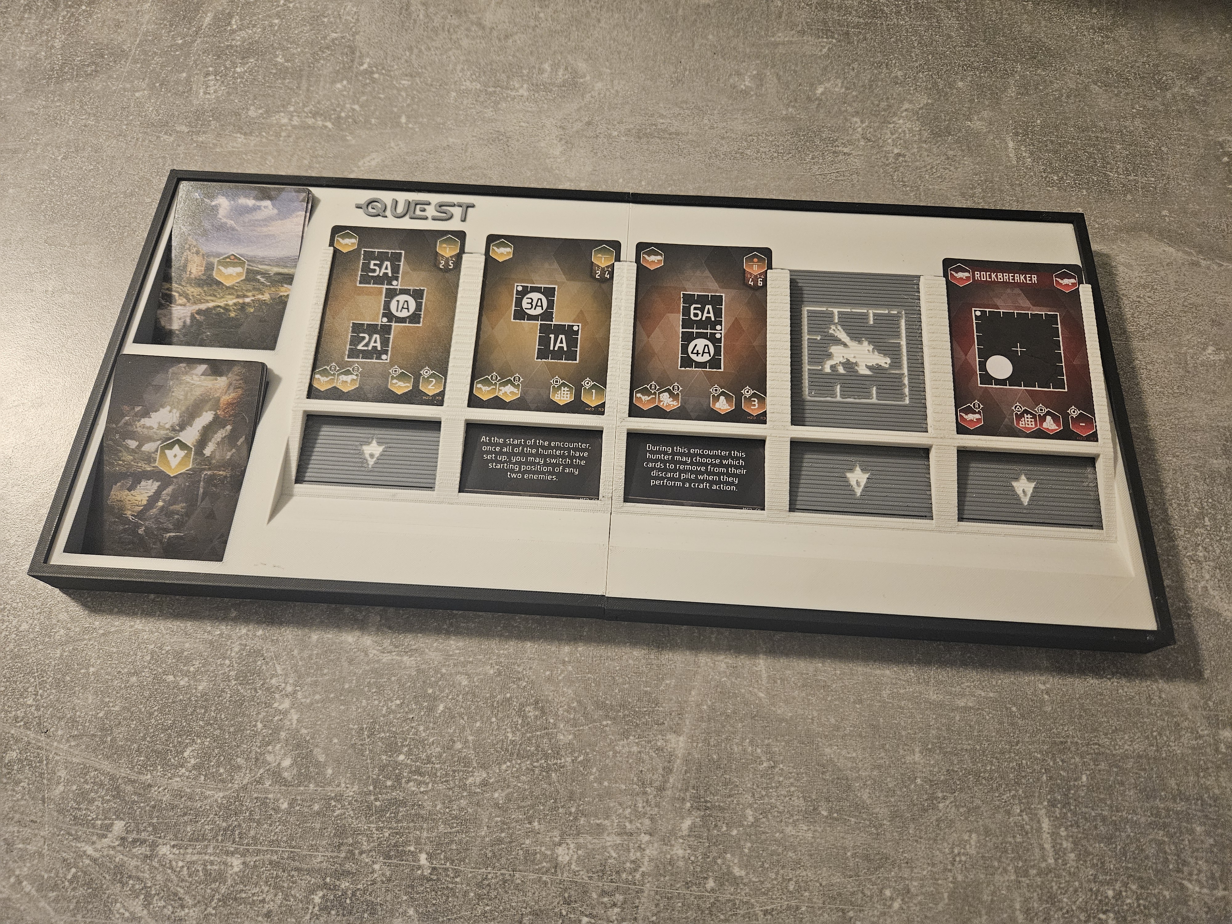 Horizon Zero Dawn Board Game - Quest deck plate