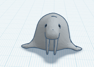 Walrus  keychain
