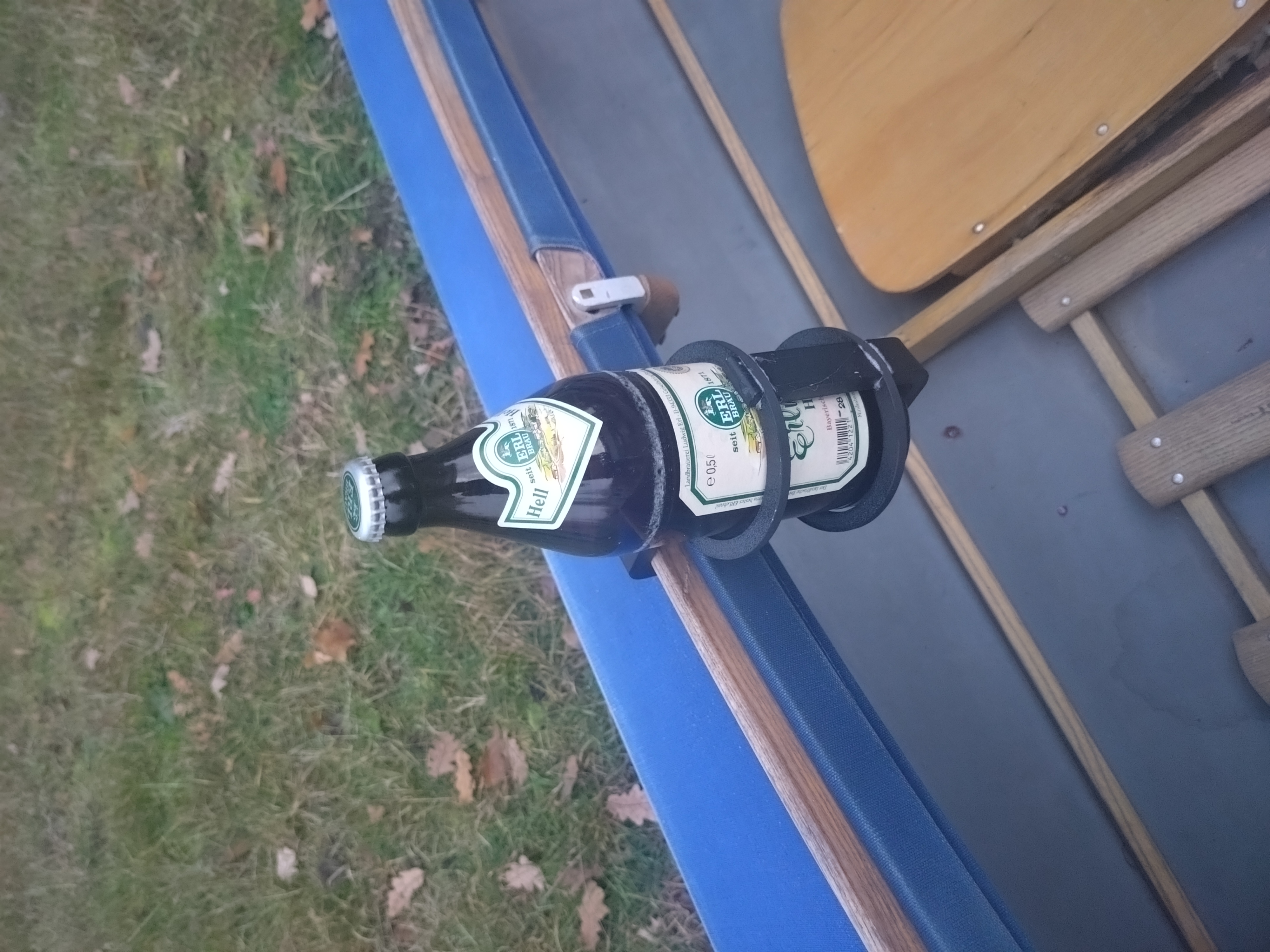 Flaschenhalter, Faltboot Pouch RZ 85, Dosenhalter, Getränkehalter Kajak, Kanu