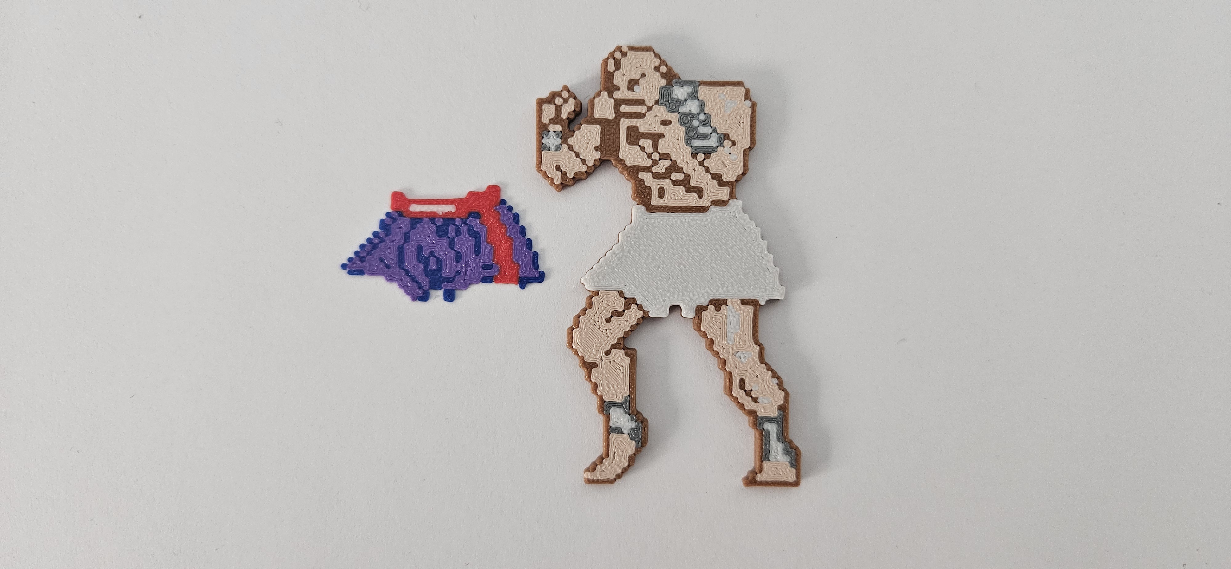 Sagat SF2- Classic Edition (Diorama & Keychain) — thumbnail 2