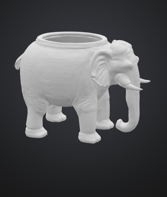 Elephant flowerpot