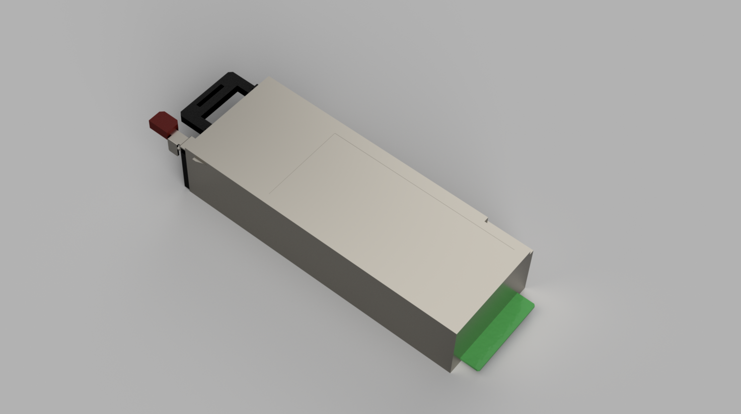 HPE Flex PSU reference 3D model