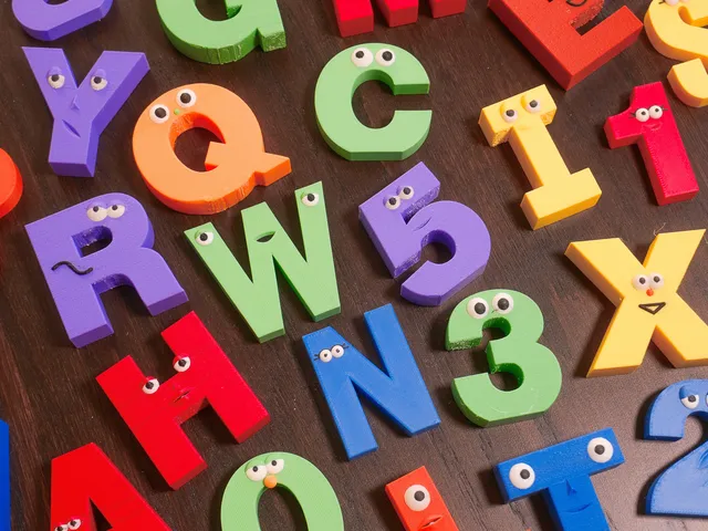 Character Alphabet & Numbers With Faces