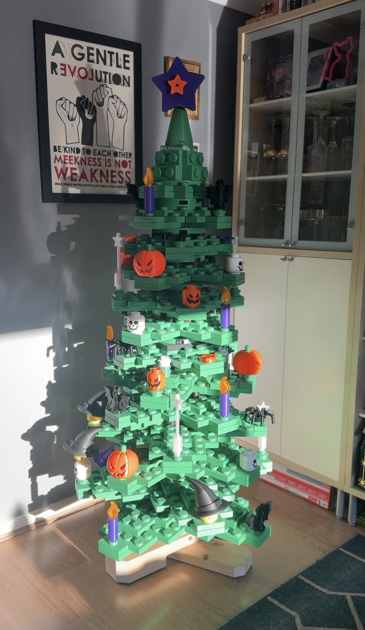 Giant Lego* inspired Halloween Decorations