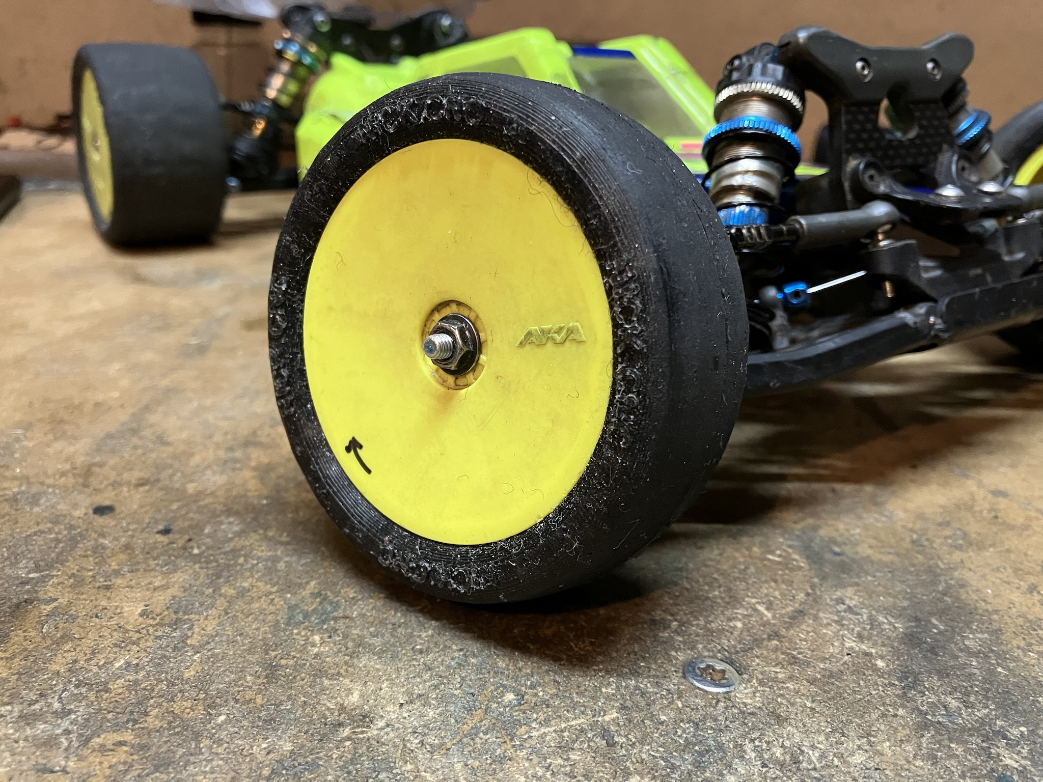 2.2" 2wd Buggy Front Slick Tire Mold