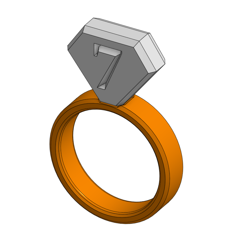 Engagement Ring (Size Checker)