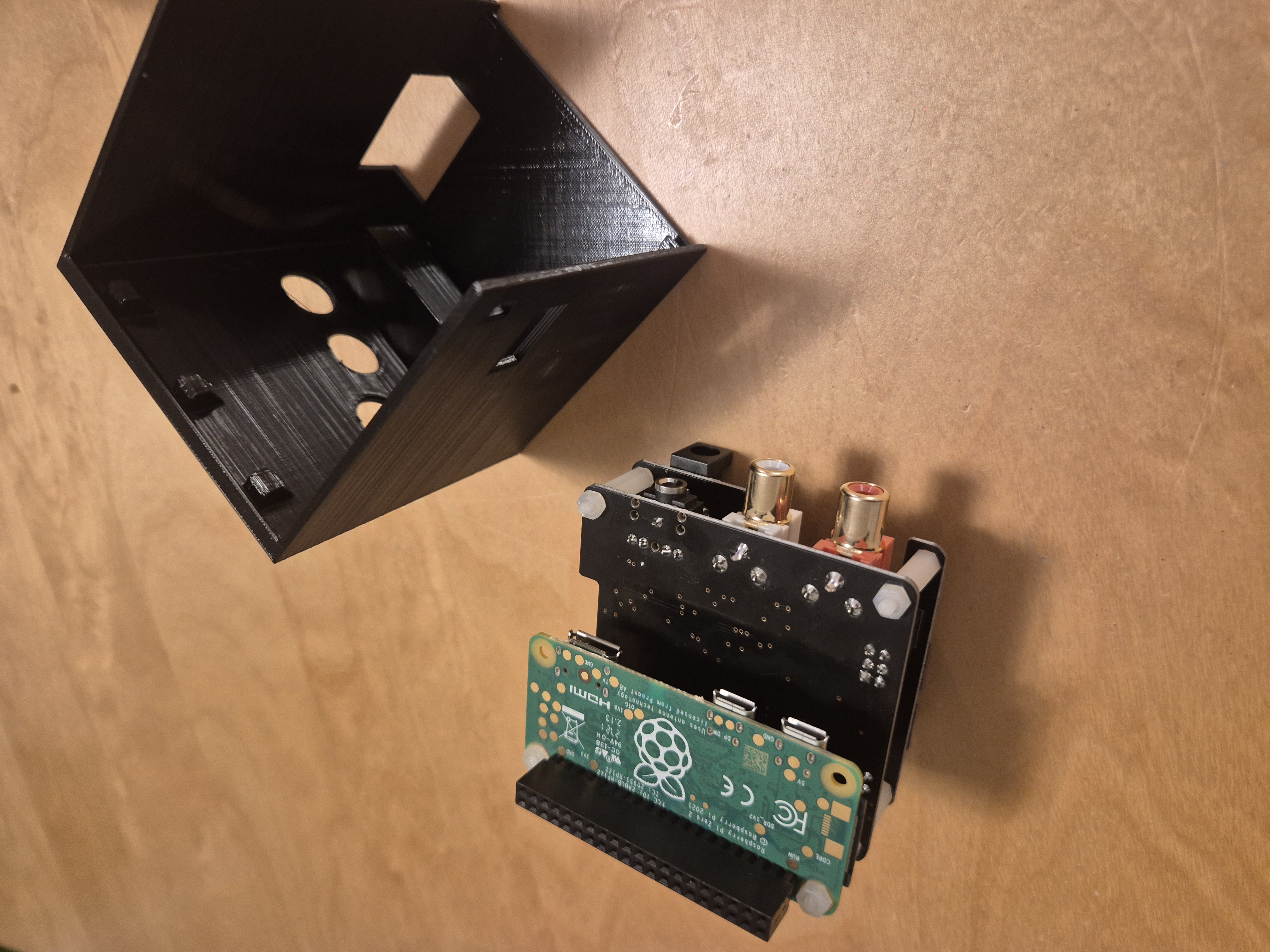 Case for Hifiberry and Raspberrypi Zero 2 W