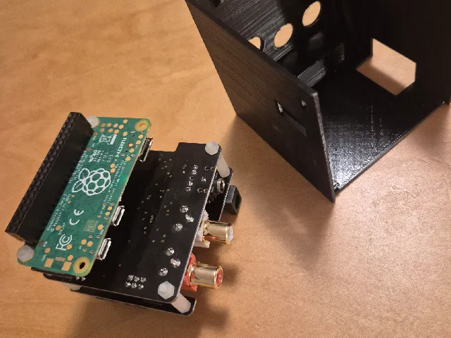 Case for Hifiberry and Raspberrypi Zero 2 W