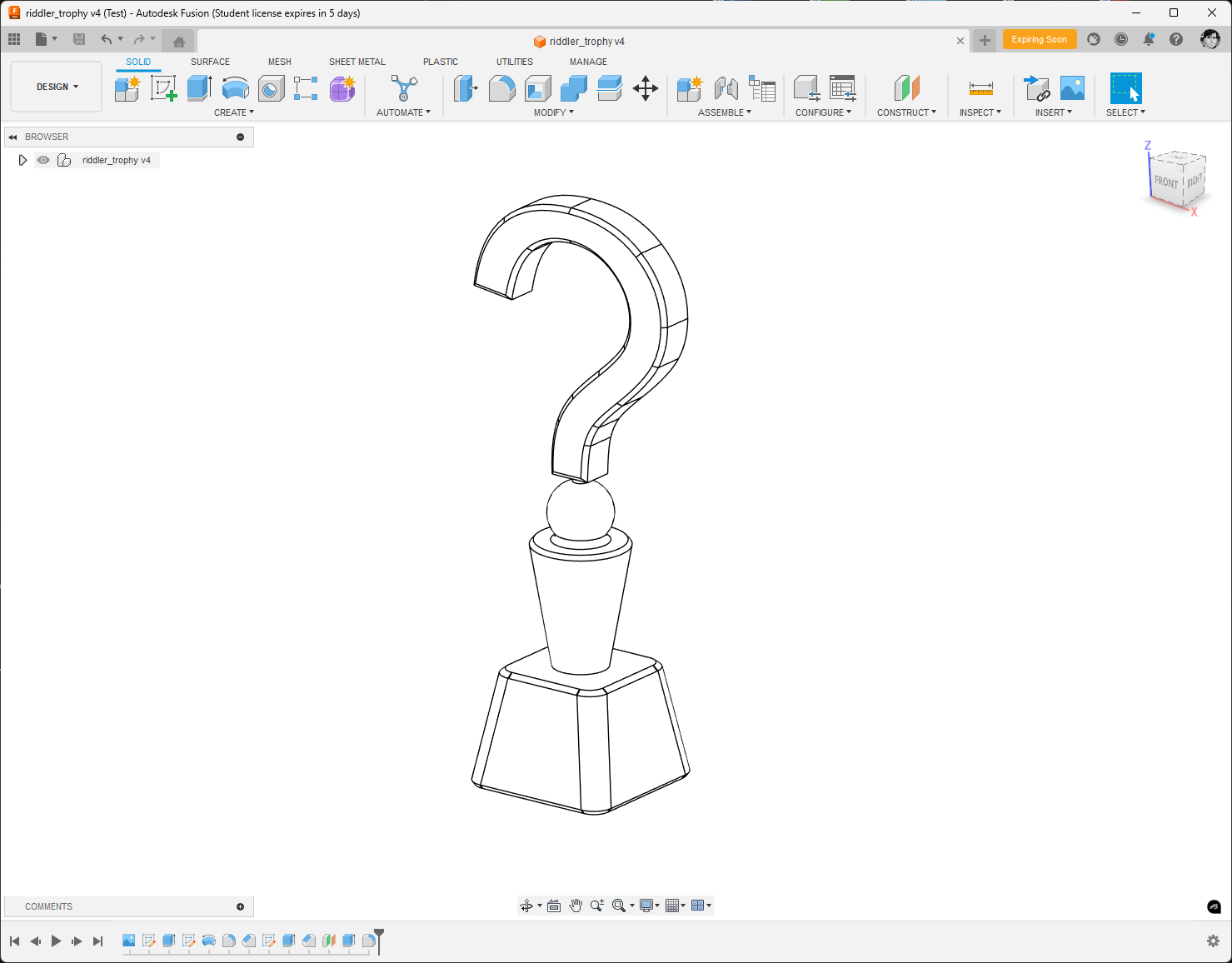Riddler trophy — miniatura 2