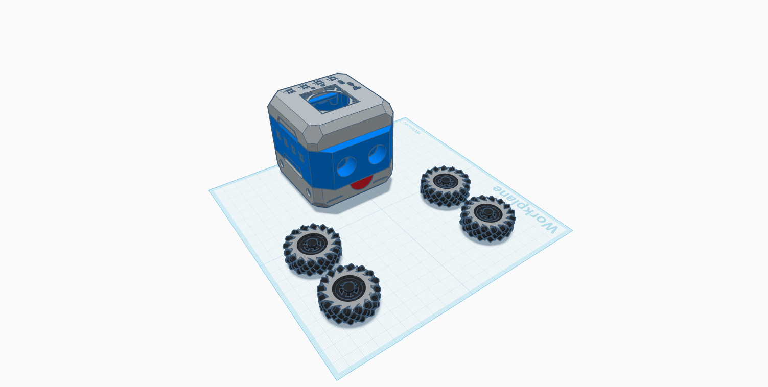 HP Otto Mecanum Pro 3D model