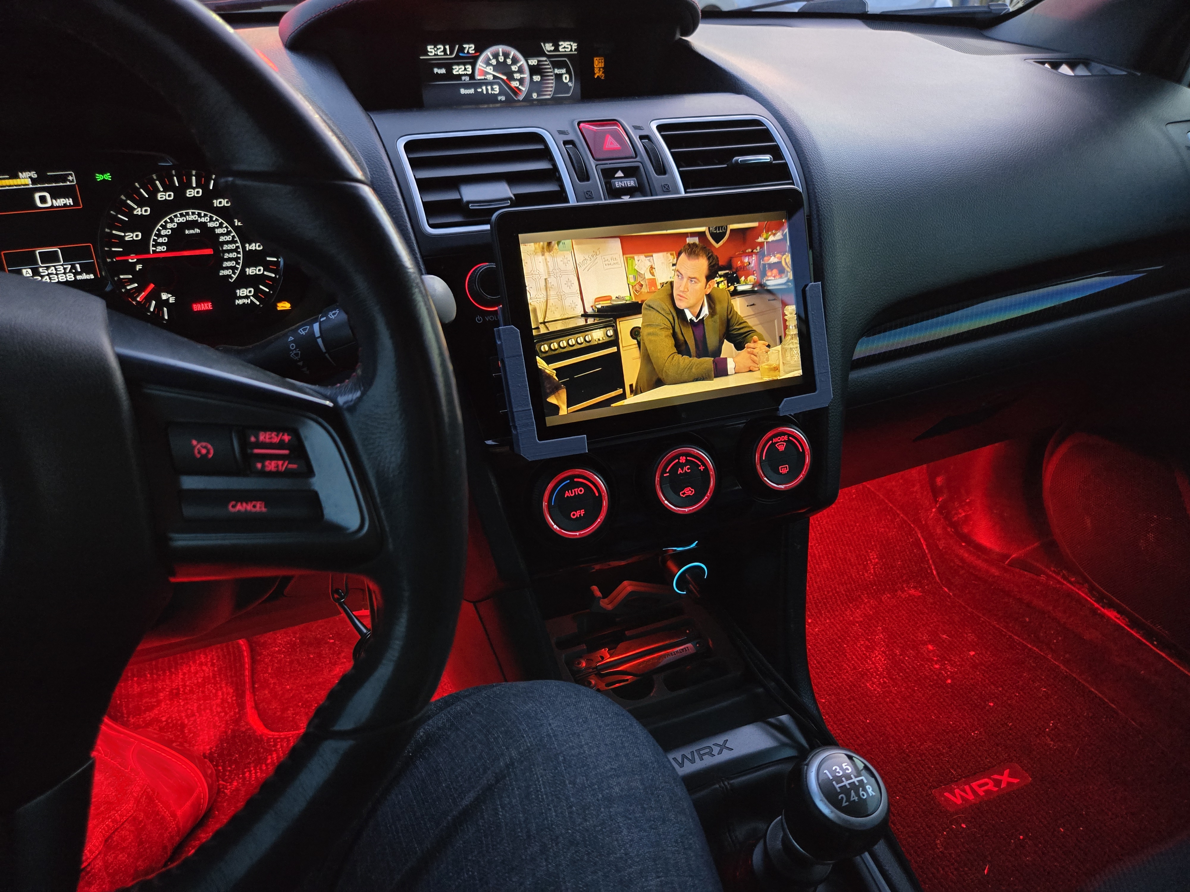 Subaru WRX Base – Tablet Mount for Amazon Fire HD 8