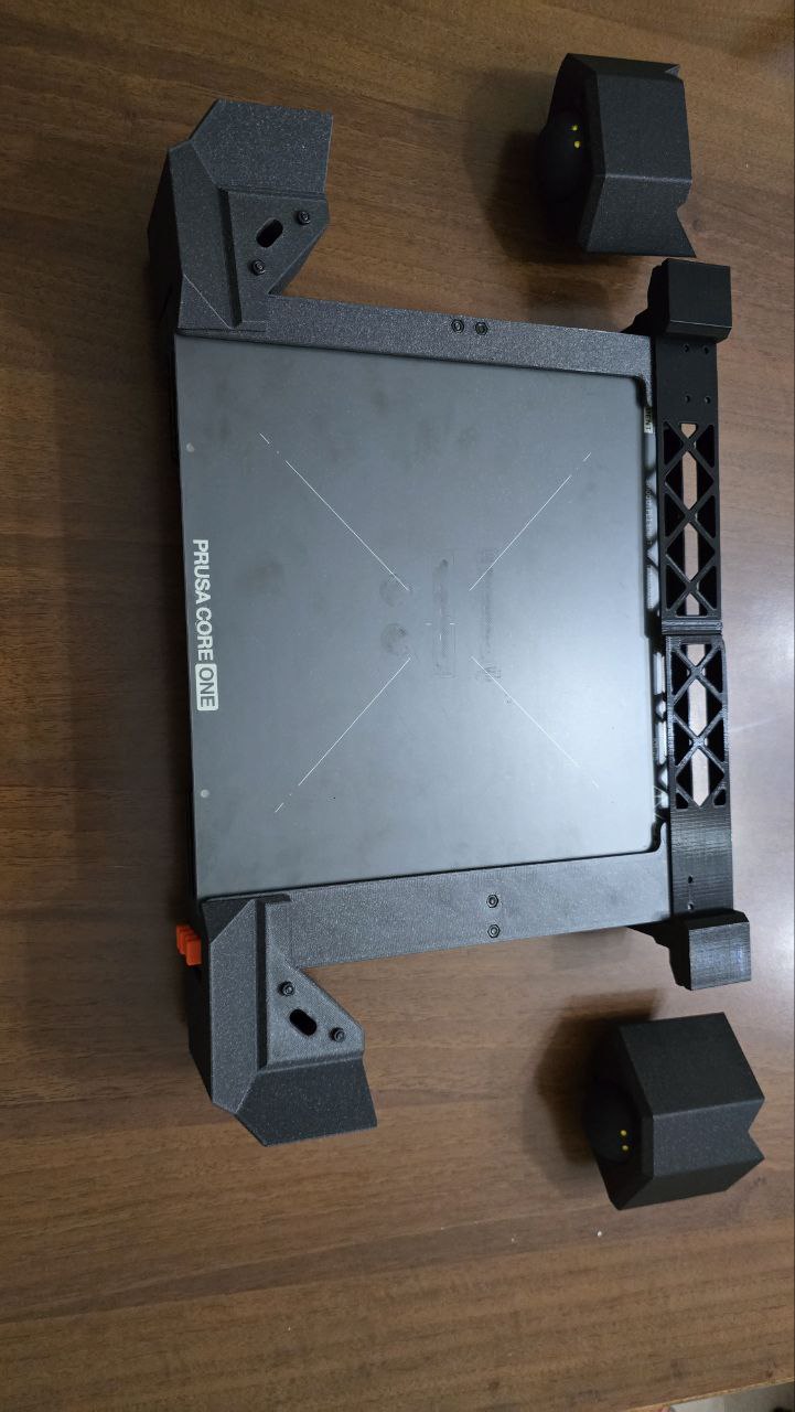 Crushed legs with expandable support for multiple steel sheets for Core One — thumbnail 8