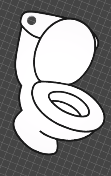 Llavero wc — miniatura 2