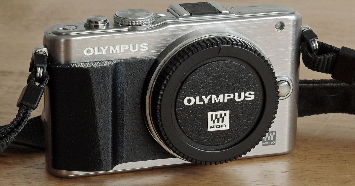 Camera Grip for OLYMPUS PEN E-PL3 by Bootjevaarder | Download free